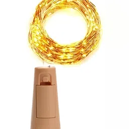 SPARK WORLD Yellow Rice Shaped String Lights image 5