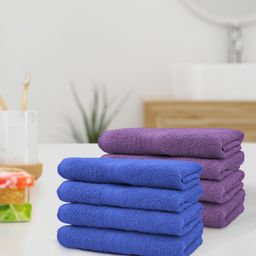 YK Kids Set of 8 Pure Cotton 500 GSM Hand Towel-86