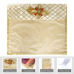 Kuber Industries Gold Toned 9 Pieces Saree Cover Organisers-image-42
