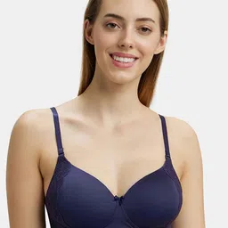 Jockey Wirefree Padded Soft Touch Full Coverage Multiway Styling Tshirt Bra-1816-14