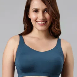 Enamor Women Blue Bralette Bra Lightly Padded-36