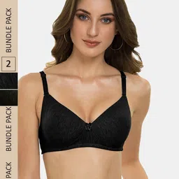Tweens Pack of 2 Lightly Padded All Day Comfort Seamless T-shirt Bra-45
