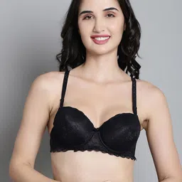 MAKCLAN Bra Medium Coverage Underwired Lightly Padded image 1