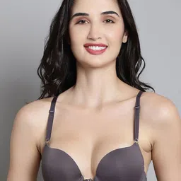 MAKCLAN Bra Medium Coverage Underwired Lightly Padded image 1