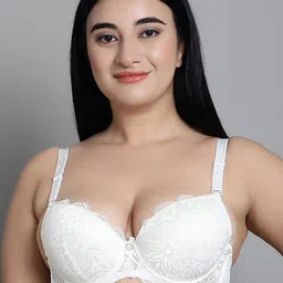 MAKCLAN Bra Medium Coverage Underwired Lightly Padded image 1