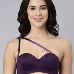 Enamor Lace All Day Comfort Medium Coverage Underwired Lightly Padded Cut and Sew Bra-picture-12