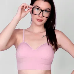 Spiaty Full Coverage Heavily Padded Bralette Bra With All Day Comfort-18