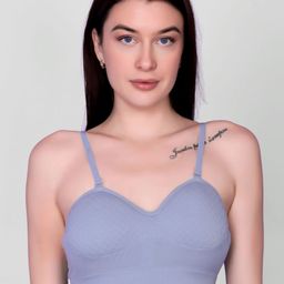 Flenzy Full Coverage Lightly Padded Bralette Bra With All Day Comfort-image-81
