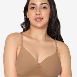 In Care Medium Coverage Heavily Padded Pure Cotton Push Up Bra With All Day Comfort-picture-12