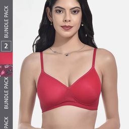 StyFun Pack Of 2 Floral Printed Full Coverage Lightly Padded Bra-14