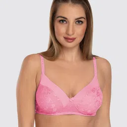 Daisy Dee Floral Full Coverage Cotton Lightly Padded T-shirt Bra-picture-47