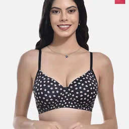 StyFun Pack Of 2 Printed Bras Full Coverage Lightly Padded-50