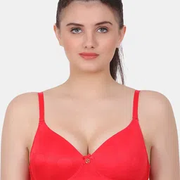 Amour Secret Geometric Printed Bra With Full Coverage Lightly Padded-picture-0