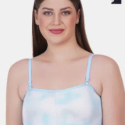 Reveira Pack Of 2 Abstract Printed Dry Fit T-shirt Bra Medium Coverage Lightly Padded-20
