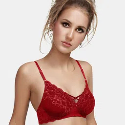 Dazzle Floral Bra Medium Coverage Lightly Padded-10