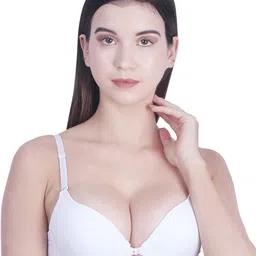 BRACHY Medium Coverage Underwired Lightly Padded All Day Comfort Seamless Push-Up Bra image 4