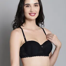 MAKCLAN Bra Medium Coverage Underwired Lightly Padded image 2