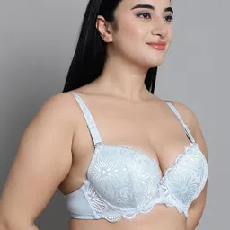 MAKCLAN Bra Medium Coverage Underwired Lightly Padded image 2
