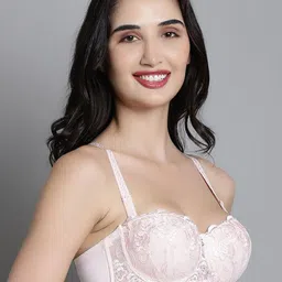 MAKCLAN Bra Medium Coverage Underwired Lightly Padded image 2