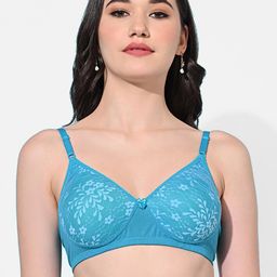 FIMS Pack Of 2 Printed Everyday Bra Full Coverage Lightly Padded image 2