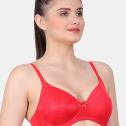 Amour Secret Geometric Printed Bra With Full Coverage Lightly Padded image 5
