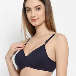 Floret Pack of 2 Lightly Padded Non Wired Push Up Bra image 5