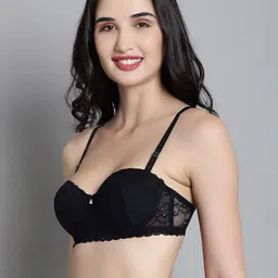 MAKCLAN Bra Medium Coverage Underwired Lightly Padded image 3