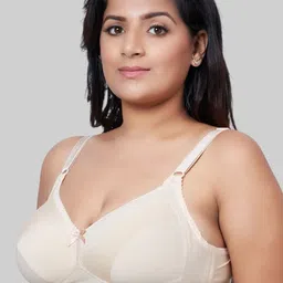 PLUMBURY Plus Size Full Coverage Lightly Padded Everyday Bra With All Day Comfort image 3