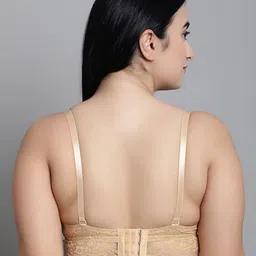 MAKCLAN Bra Medium Coverage Underwired Lightly Padded image 4