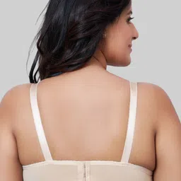 PLUMBURY Plus Size Full Coverage Lightly Padded Everyday Bra With All Day Comfort image 5