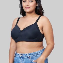 PLUMBURY Plus Size Full Coverage Lightly Padded Everyday Bra With All Day Comfort image 2
