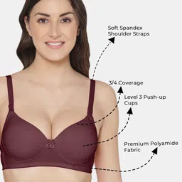 Tweens Pack Of 3 Full Coverage Bra With All Day Comfort image 5