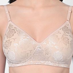 FIMS Pack Of 2 Printed Full Coverage Lightly Padded All Day Comfort Bra image 3