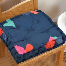RRC Blue & Red Printed Square Chair Pad-image-38