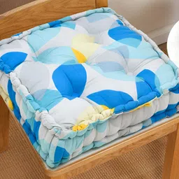 RRC Blue & White Floral Printed  Chair Box-image-71