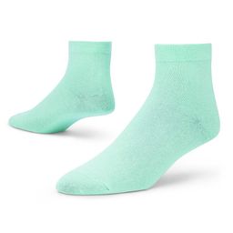 Dynamocks Men Sea Green Ankle Length Socks-35