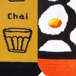 Dynamocks Unisex Pack of 2 Patterned Ankle Length Socks image 4