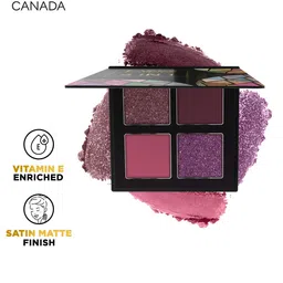 FACES CANADA 4 IN 1 Long Lasting & Matte Finish Eyeshadow Palette - Wicked Fantasy 03 image 1