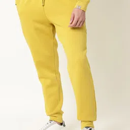 RARE RABBIT Men Chase Slim Fit Solid Cotton Joggers-14