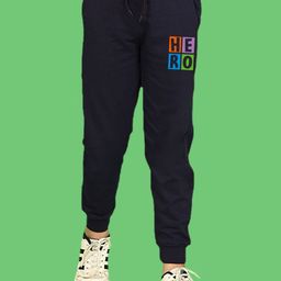 NUSYL Boys Text Printed Ankle Length Track Pant-7