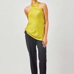 Contemponari Halter Neck Sleeveless Top with Trousers-image-36