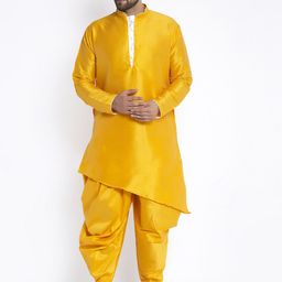 Benstoke Men Kurta with Dhoti Pants-picture-28