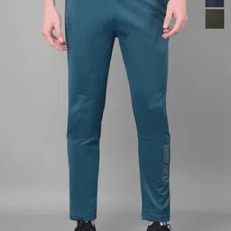 Force NXT Men Pack Of 3 Mid-Rise Anti Viral Anti Odour Cool Track Pants-image-22