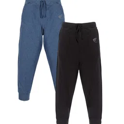 KiddoPanti Kids Pack Of 2 Pure Cotton Track Pant-10
