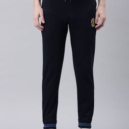 DIXCY SCOTT Zane Men Printed Pure Cotton Joggers-image-70