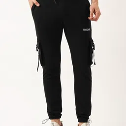 Maniac Men Mid-Rise Slim-Fit Joggers-image-22
