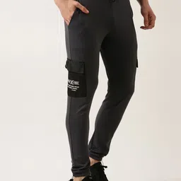 Maniac Men Mid-Rise Slim-Fit Joggers-image-46