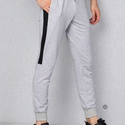 Metronaut Men Side Printed Details Slim-Fit Joggers-image-88
