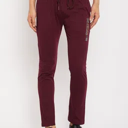 Duke Men Typography Printed Mid Rise Cotton Track Pant-image-71