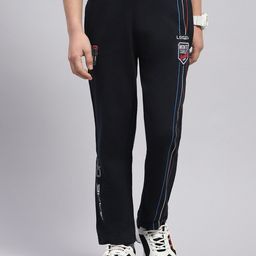 Monte Carlo Boys Typography Printed Track Pants-picture-2